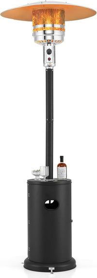 Tangkula 50,000 BTU Propane Outdoor Heater, Patio Heater with Strengthened Stainless Steel Burner