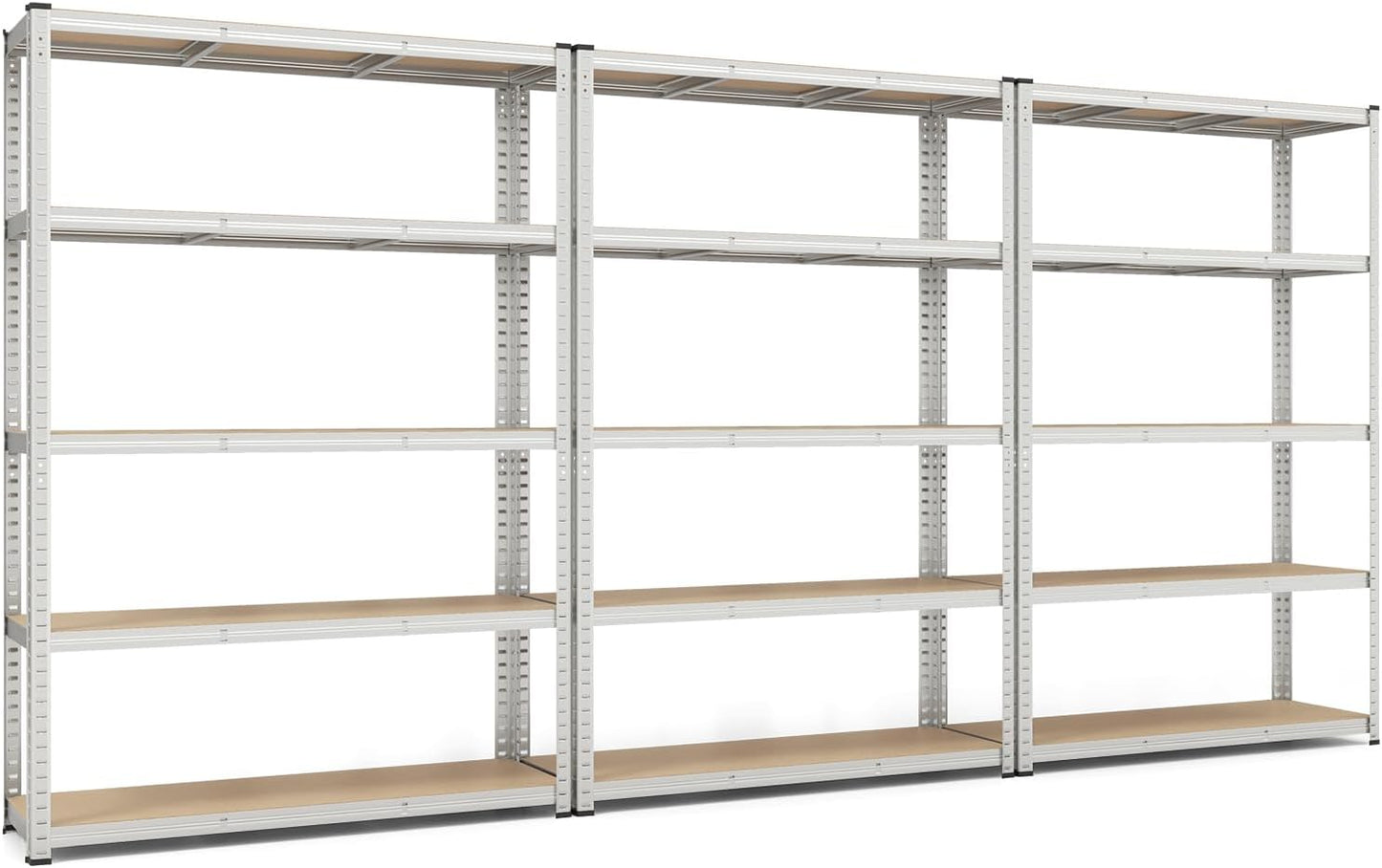 Tangkula 5-Tier Heavy Duty Metal Shelving with 2000 LBS Load, 35" / 47" Wide