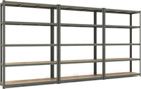 Tangkula 5-Tier Heavy Duty Metal Shelving with 2000 LBS Load, 35" / 47" Wide