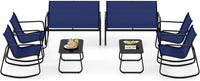 Ensemble de mobilier de patio Tangkula Rocking | Ensemble de conversation extérieur à bascule pour porche et jardin