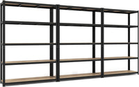 Tangkula 5-Tier Heavy Duty Metal Shelving with 2000 LBS Load, 35" / 47" Wide