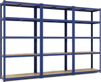 Tangkula 5-Tier Heavy Duty Metal Shelving with 2000 LBS Load, 35" / 47" Wide