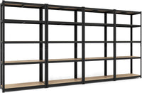 Tangkula 5-Tier Heavy Duty Metal Shelving with 2000 LBS Load, 35" / 47" Wide