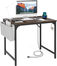 Tangkula Conference Table Set of 1/2/4/6, Modern Boardroom Desk with Storage Bag, Headphone Hook