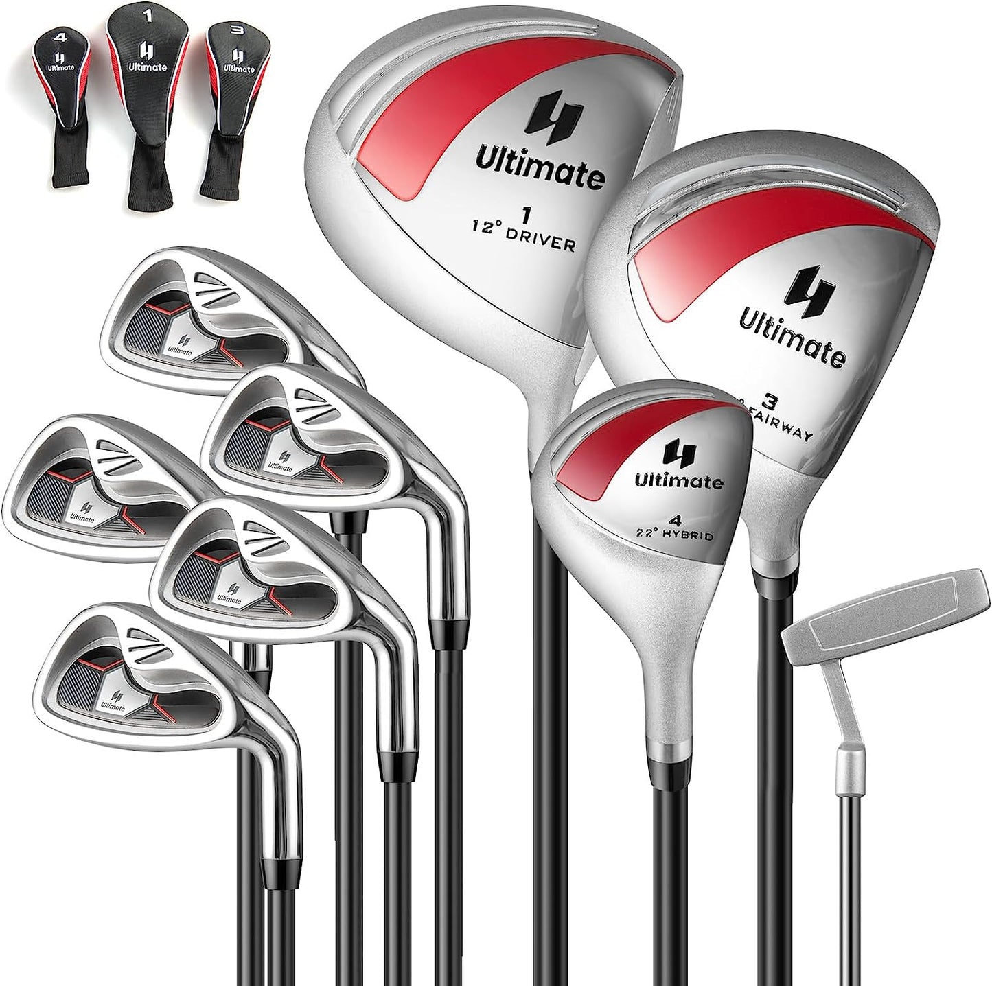 Ensemble complet de 9 clubs de golf Tangkula pour femmes, droitières
