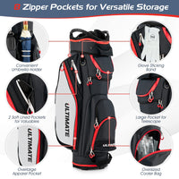 Tangkula Ensemble complet de 10 clubs de golf pour femme, main droite