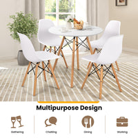 5-Piece Dining Table Set for 4 - Tangkula