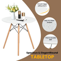 5-Piece Dining Table Set for 4 - Tangkula