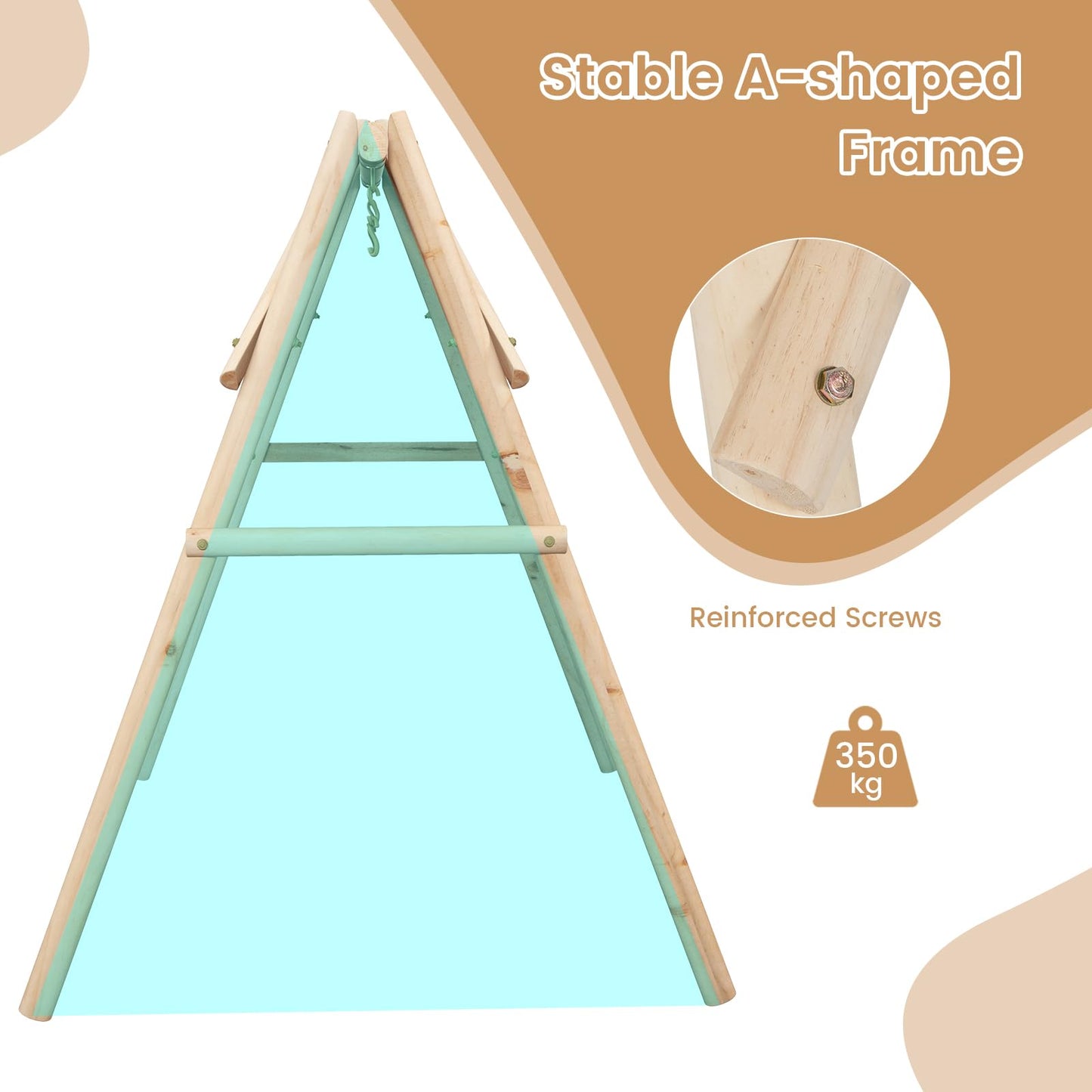 770lbs Porch Swing Frame - Tangkula