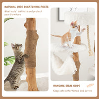 Solid Wood Modern Cat Tower  - Tangkula
