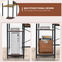 Bureau d'ordinateur Tangkula avec tiroir de rangement et support d'écran