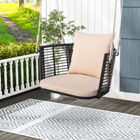 Outdoor Metal Porch Swing - Tangkula