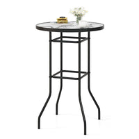Tangkula Patio Bar Table