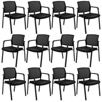 Tangkula Conference Room Chairs, Stackable Office Guest Chairs