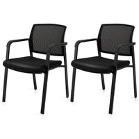 Tangkula Conference Room Chairs, Stackable Office Guest Chairs