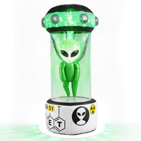 Tangkula 7.4 FT Halloween Lighted Inflatable Alien Decorations