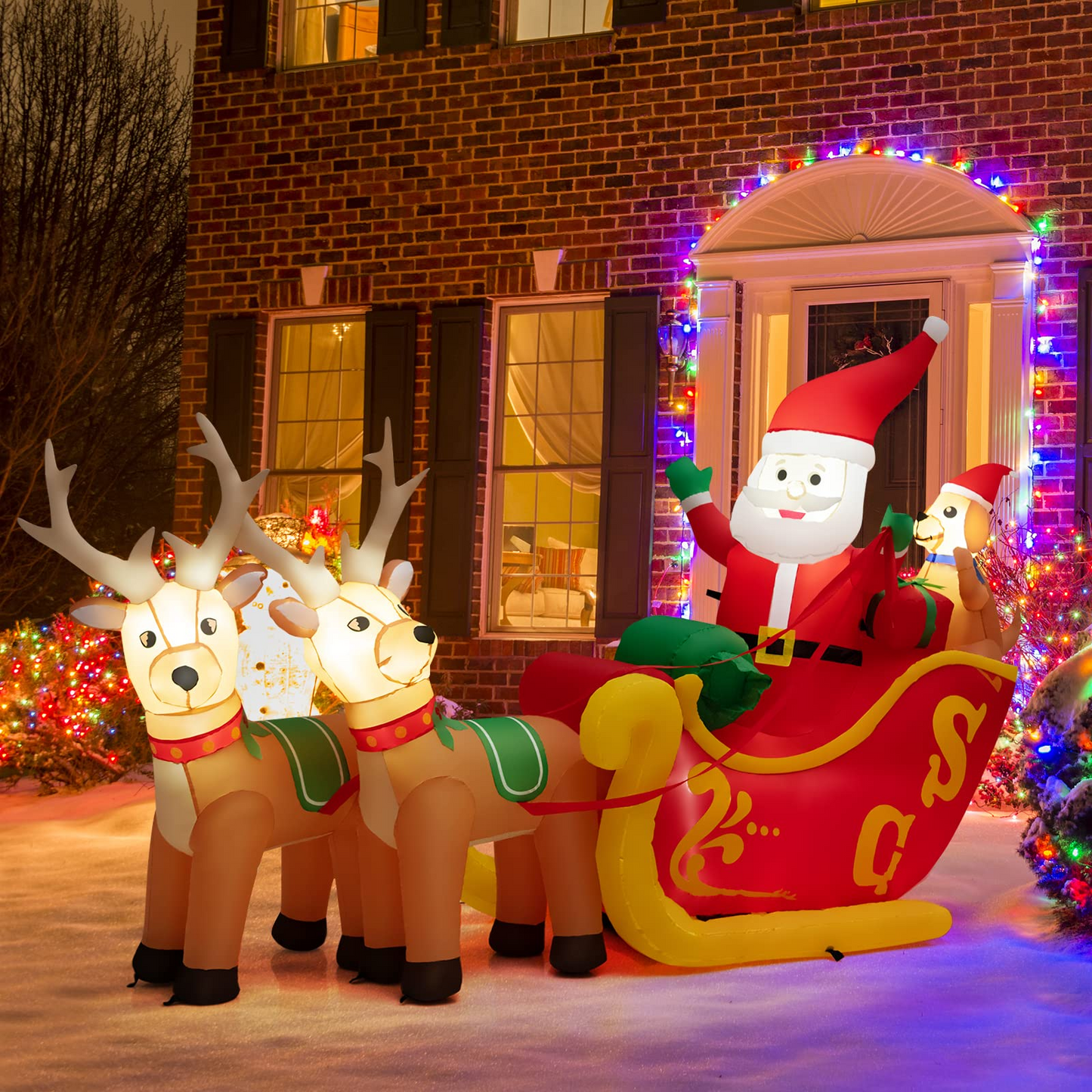 Tangkula Indoor & Outdoor Holiday Decor for Christmas Party