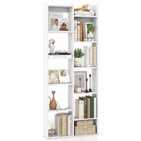 Tangkula Étagère de bibliothèque de 162,5 cm de hauteur sur pied ouverte (1/2)