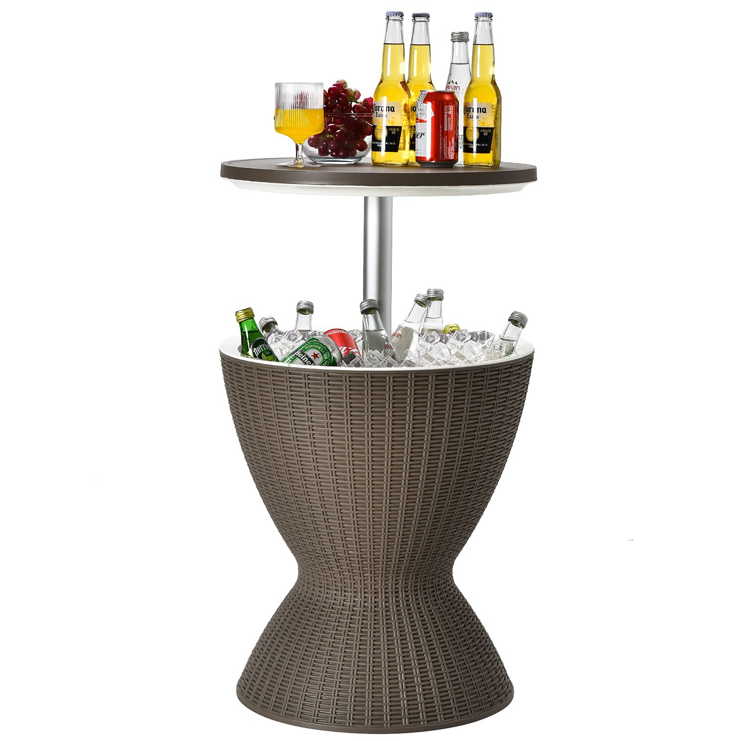 Tangkula Outdoor Cool Bar Table