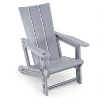 Tangkula Adirondack Chairs with Cup Holder for Garden