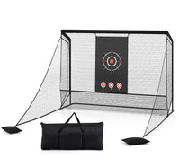 Tangkula 10 FT x 7.4 FT Golf Practice Hitting Net with Carry Bag