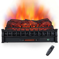 Tangkula 30" Infrared Quartz Electric Fireplace with Remote for Living Room