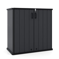 angkula 175 Gallon Outdoor Storage Box All-Weather Resin Patio Storage Box