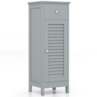 Tangkula Bathroom Floor Storage Cabinet