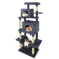 Tangkula 70 Inch Tall Cat Tree with Sisal Scratching Posts
