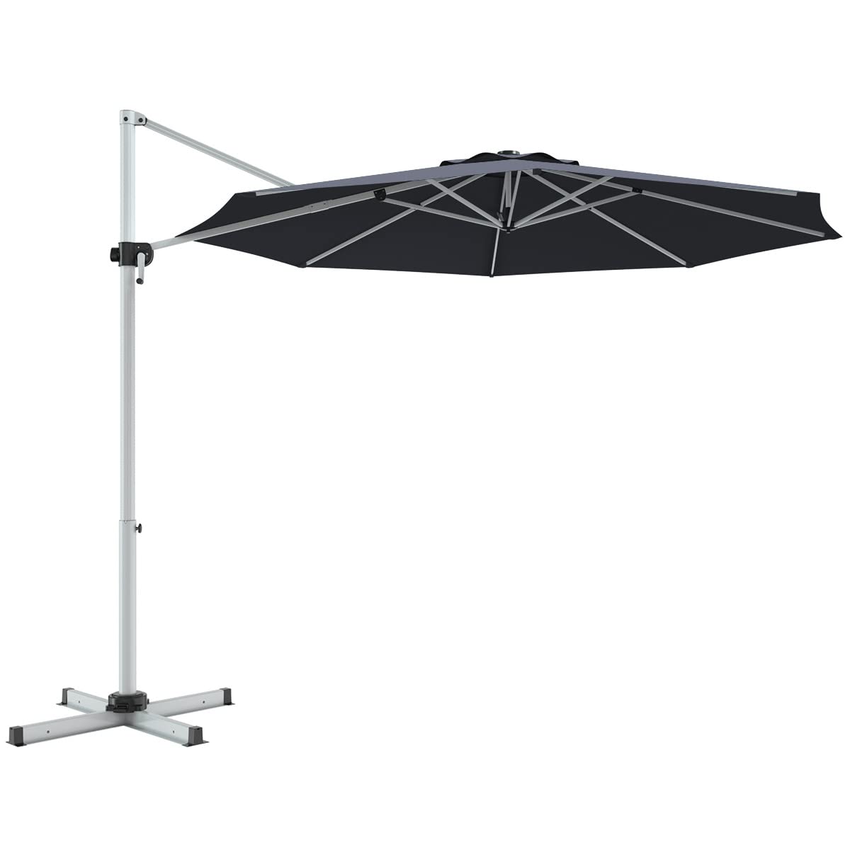 Tangkula 11ft Patio Cantilever Umbrella