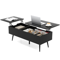 Tangkula Lift Top Coffee Table for Living Room