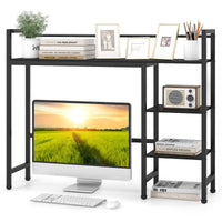 Tangkula 4-Tier Desktop Bookshelf for Home Office