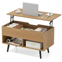 Tangkula Lift Top Coffee Table for Living Room