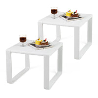 Table d'appoint Adirondack 18" de Tangkula résistante aux intempéries