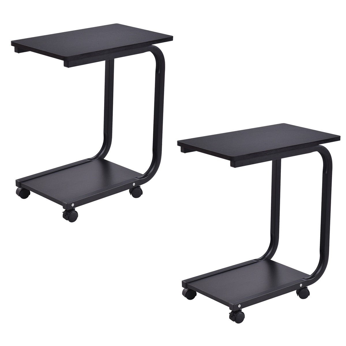Tangkula C Table Sofa Side Table for Living Room