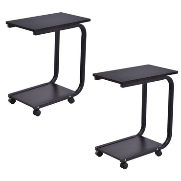 Tangkula C Table Sofa Side Table for Living Room