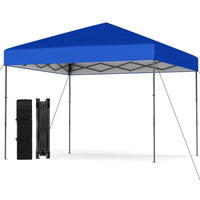 Tangkula 10x10 FT Pop Up Canopy for Beach Party Event Camping