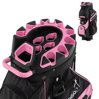 Tangkula Lightweight Golf Club Bag with 11 Pockets