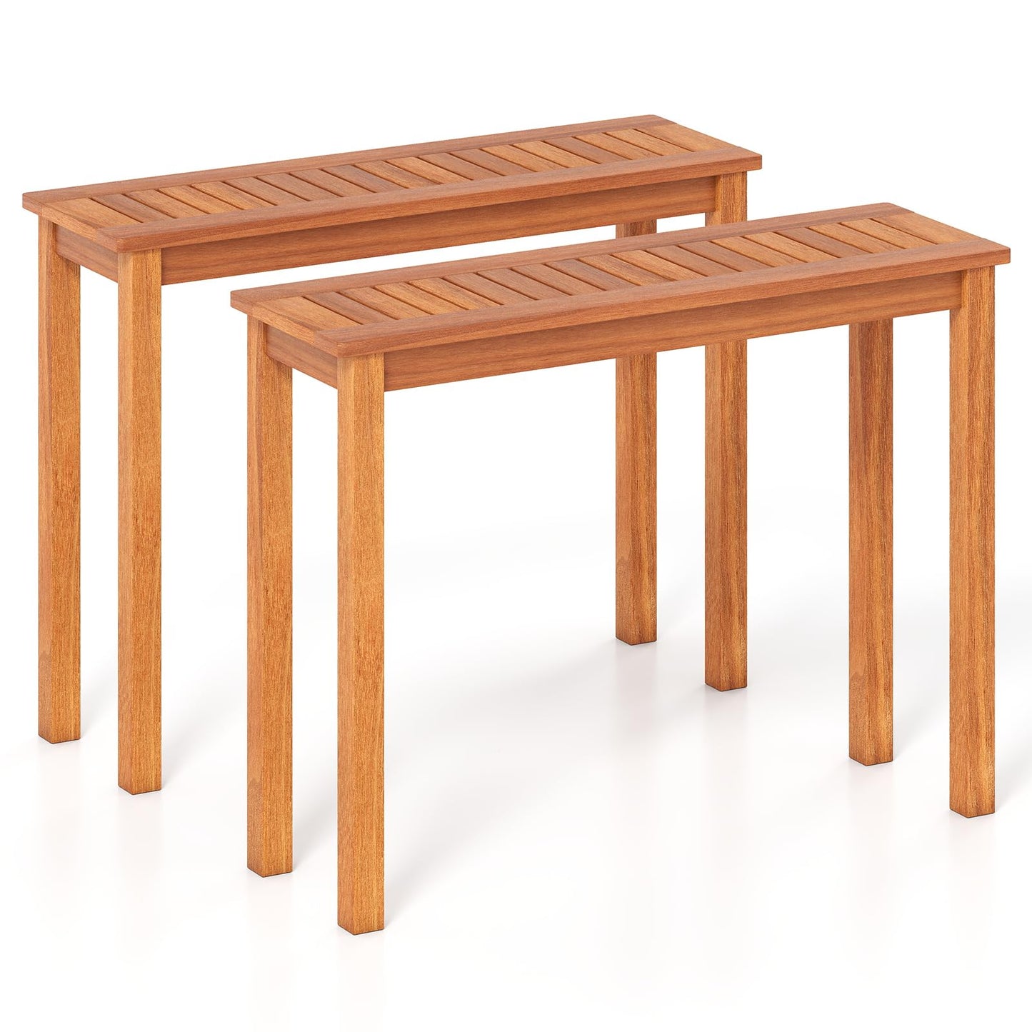 Table à manger Tangkula pour l'extérieur et l'intérieur