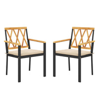 Tangkula Patio Dining Chairs Set of 2/4
