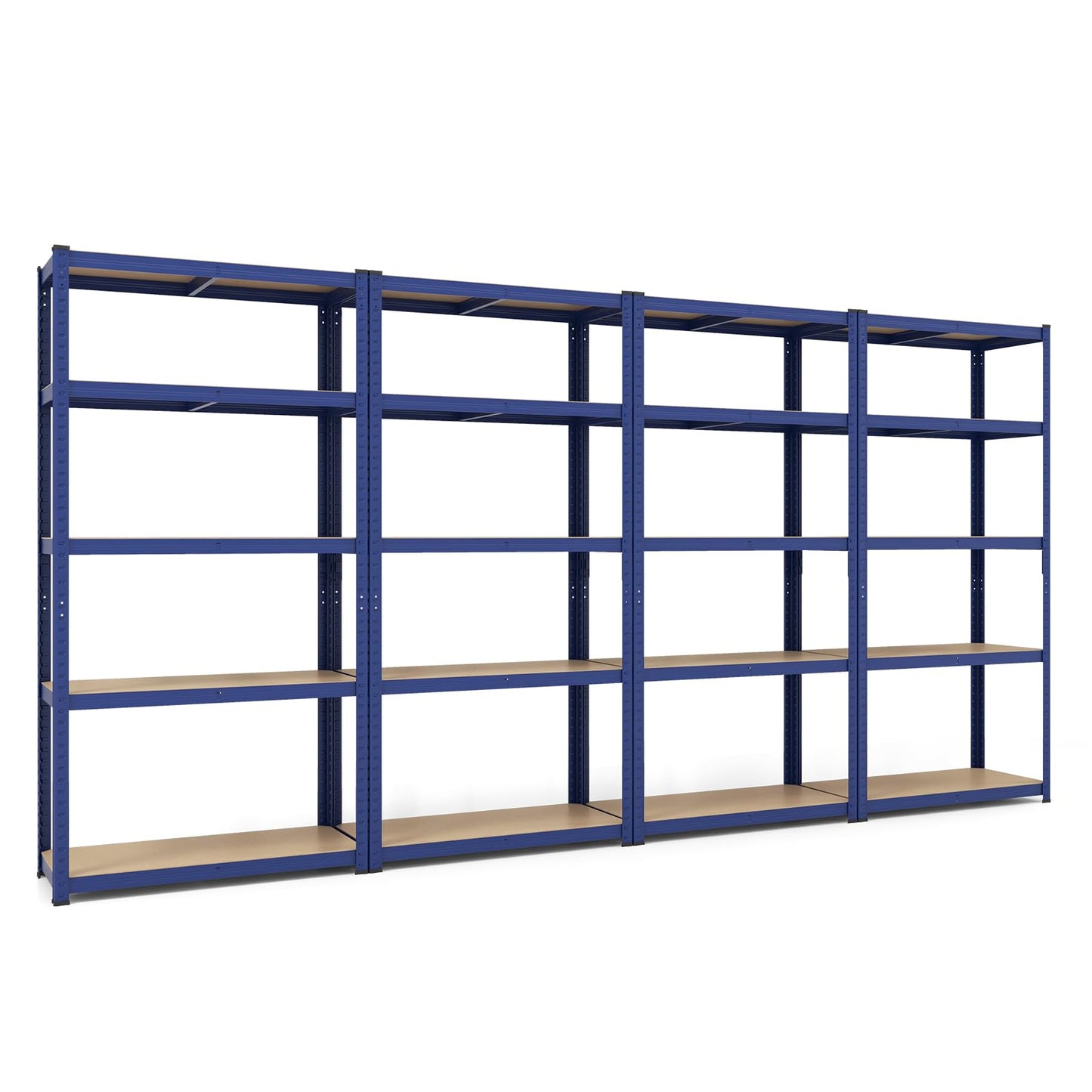 Tangkula 5-Tier Heavy Duty Metal Shelving with 2000 LBS Load, 35" / 47" Wide