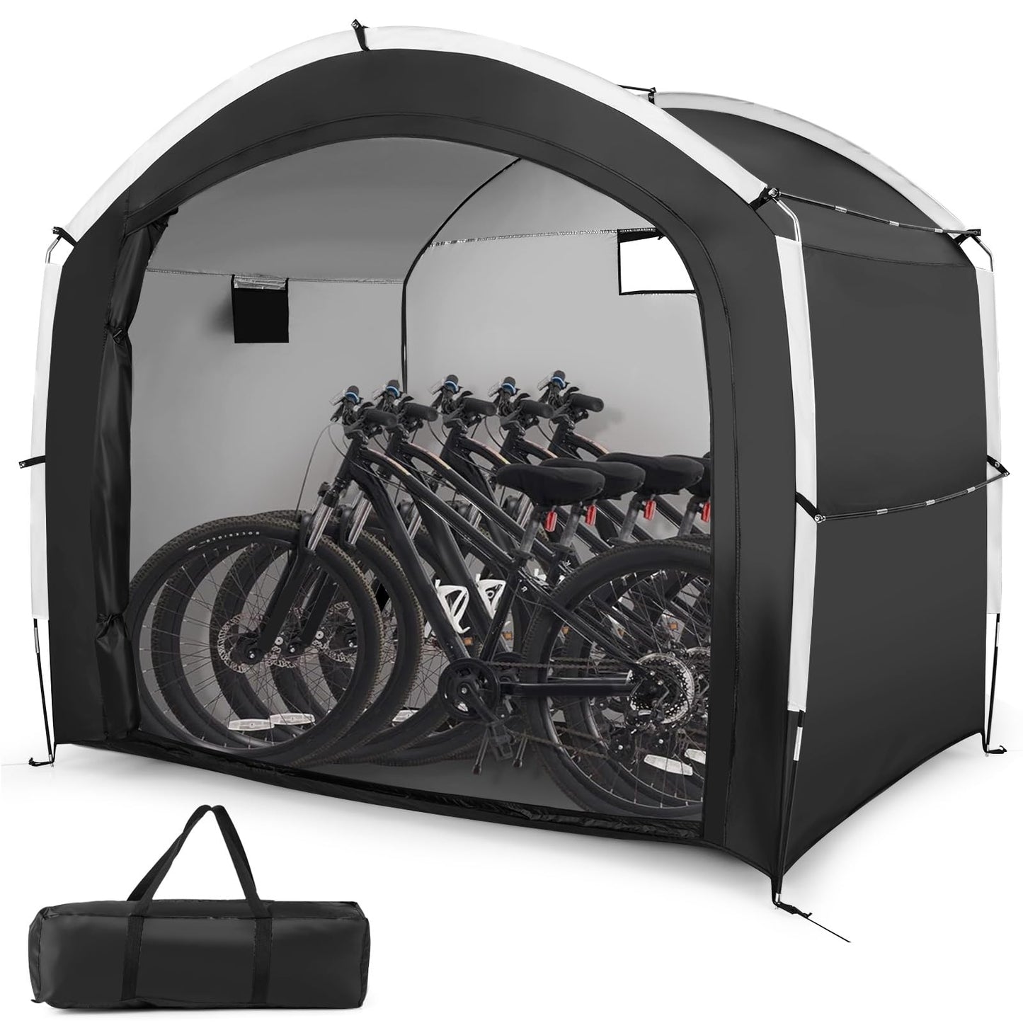 Tangkula Bike Storage Shed for 5 Bikes