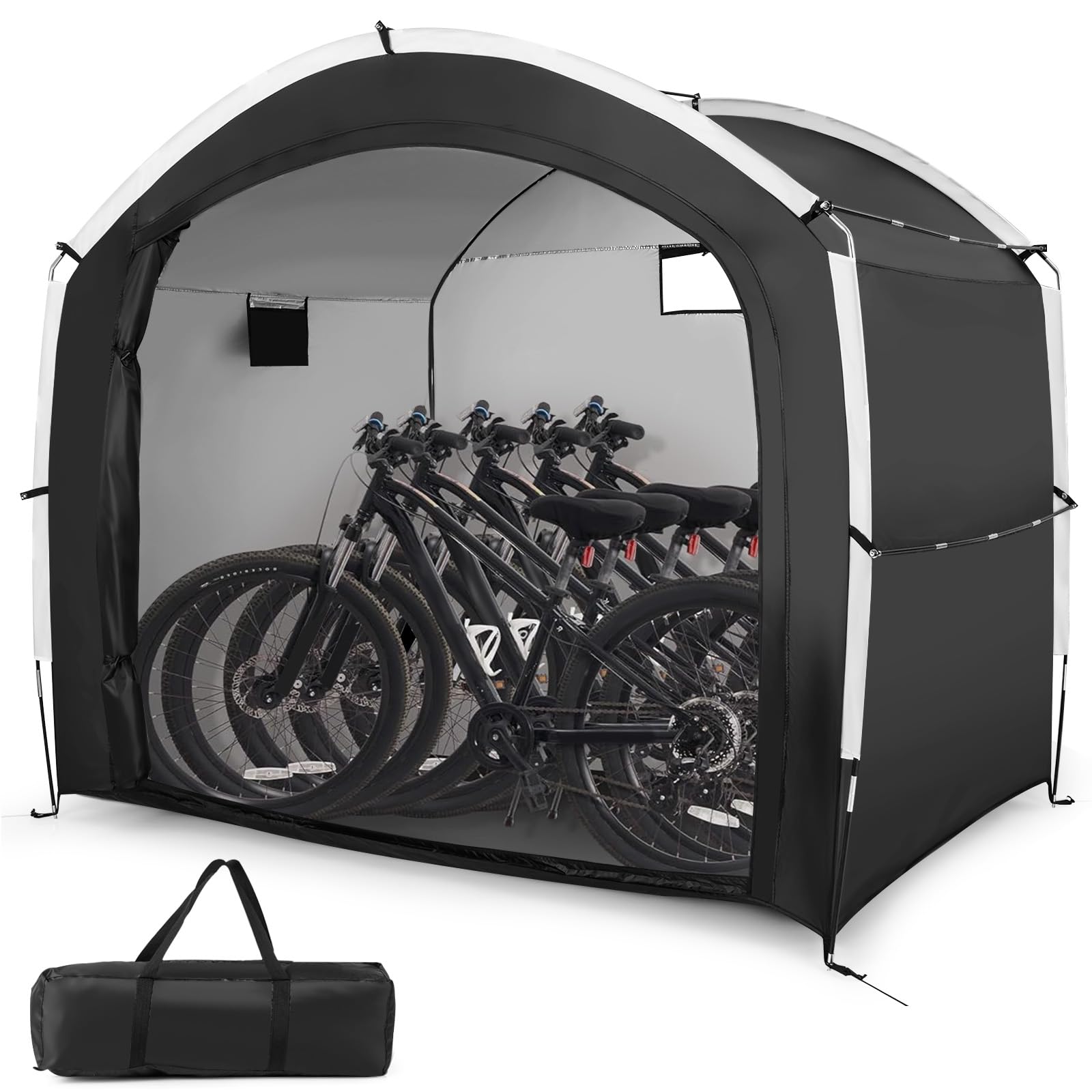 Tangkula Bike Storage Shed for 5 Bikes