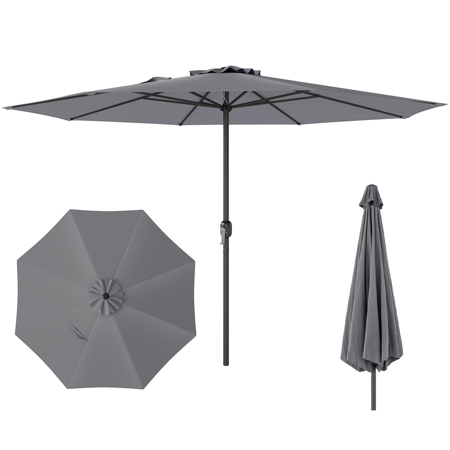 Tangkula Patio Umbrella for Garden Backyard Pool