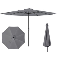 Tangkula Patio Umbrella for Garden Backyard Pool