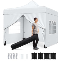 Tangkula 10x10 FT Pop Up Canopy for Party Event Camping