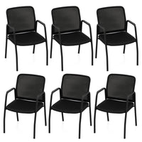 Tangkula Conference Chairs, Office Guest Chairs with Ergonomic Mesh Backrest