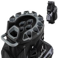 Tangkula Lightweight Golf Club Bag with 11 Pockets