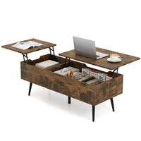 Tangkula Lift Top Coffee Table for Living Room