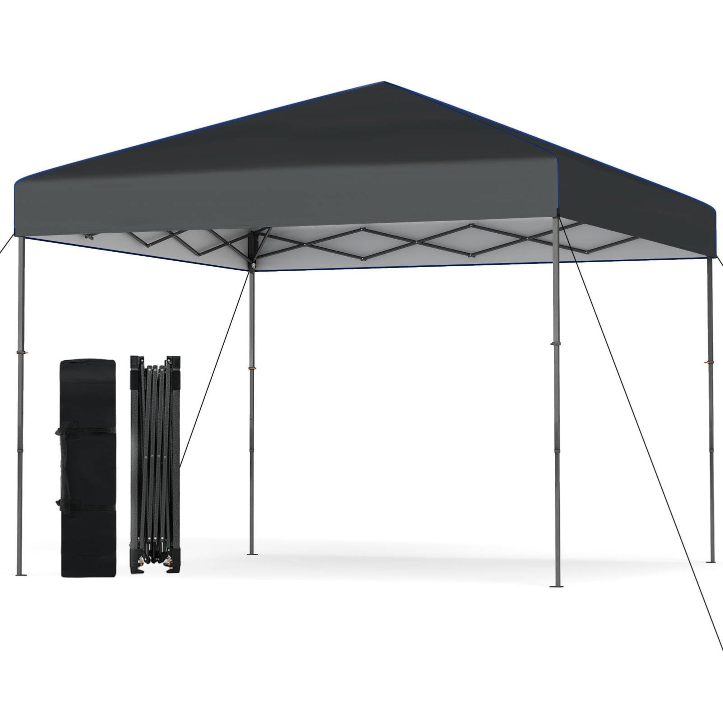 Tangkula 10x10 FT Pop Up Canopy for Beach Party Event Camping